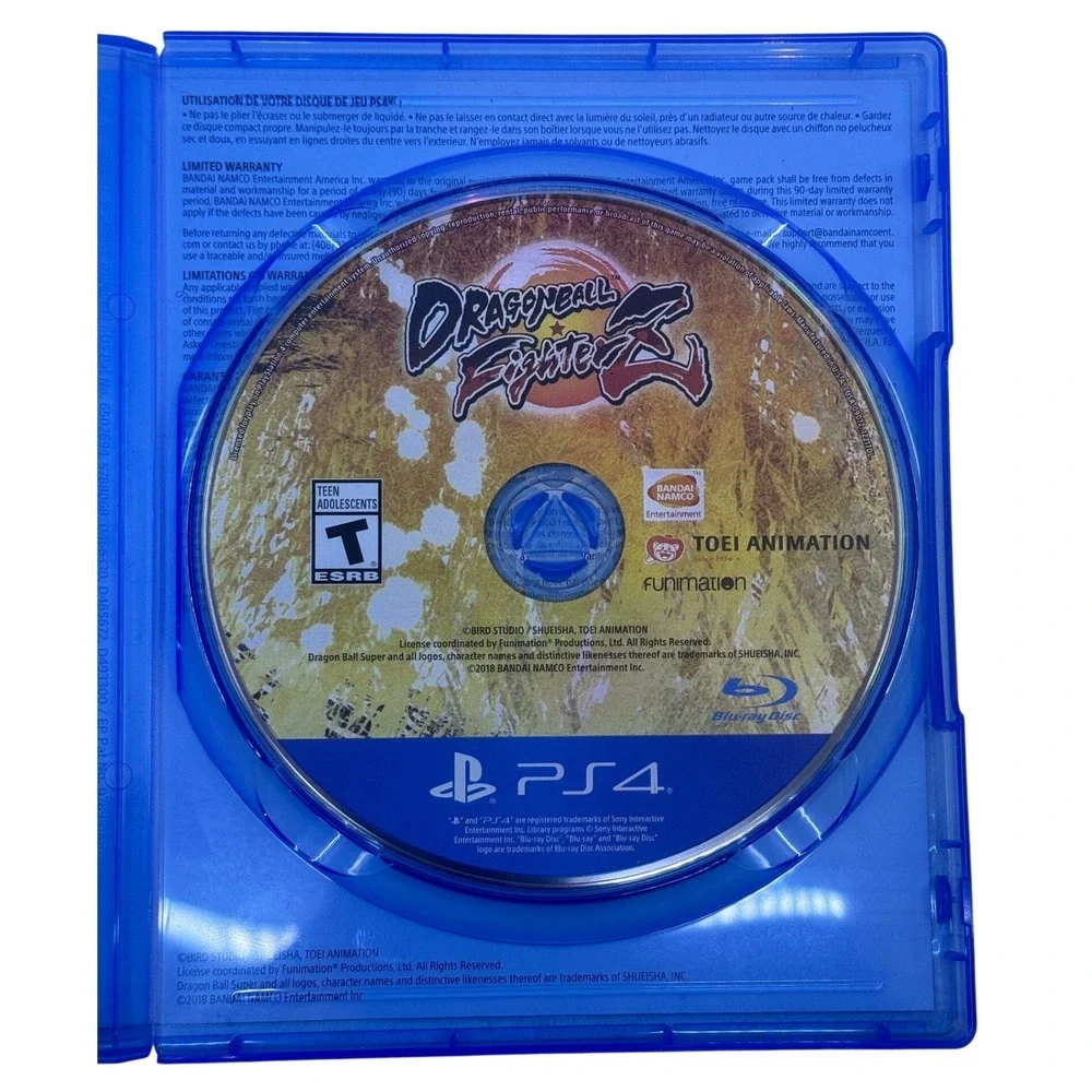 Dragon Ball FighterZ Sony PlayStation 4 PS4 Fighting Game Bandai Namco 2018